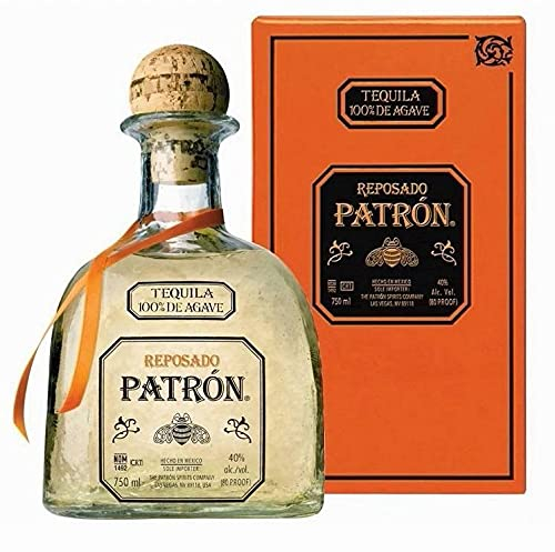 PATRON TEQUILA 100 DE AGAVE REPOSADO 70 CL IN ASTUCCIO