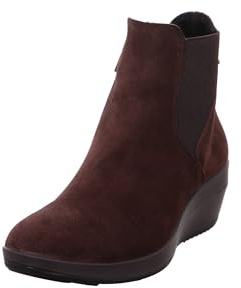 Legero Stivali da donna Divine leggermente foderati Gore-tex, Dark Pepe Braun 3400, 41 EU