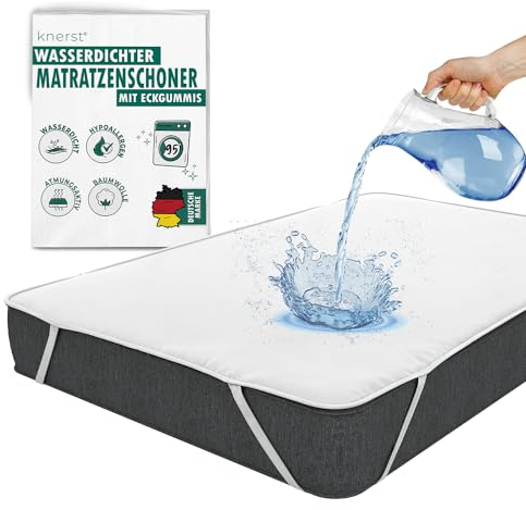 Matratzenschoner 70x140 Baby wasserdicht - wasserdichte Matratzenauflage - Wasserdicht, Atmungsaktiv & Antibakteriell - Nässeschutz 70x140 waschbar - Nässeschutz Matratze mit hygienischem Schutz