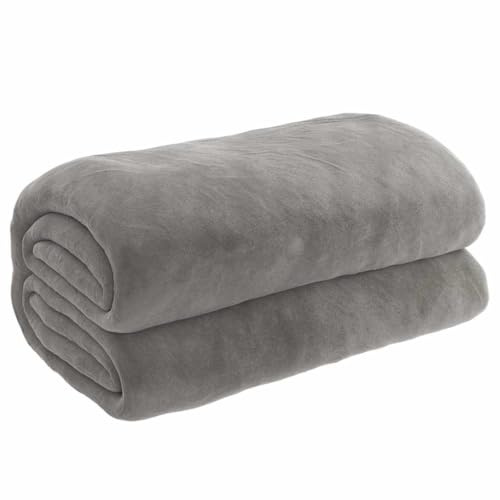 vidaXL Tyngdtäcke med påslakan grå 138x200 cm 10 kg tyg, sängkläder, tyngdtäcke för ångest, lugnande filt