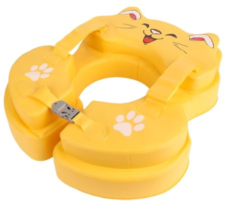 Flotadores para Bebés,Aro De Natación De PVC No Inflable para Niños - Ayuda De Práctica De Natación Anti Vuelco Niños Y Niñas De 6 A 36 Meses | Flotador-Piscina Bebe Herramienta-Auxiliar Portatil Ple