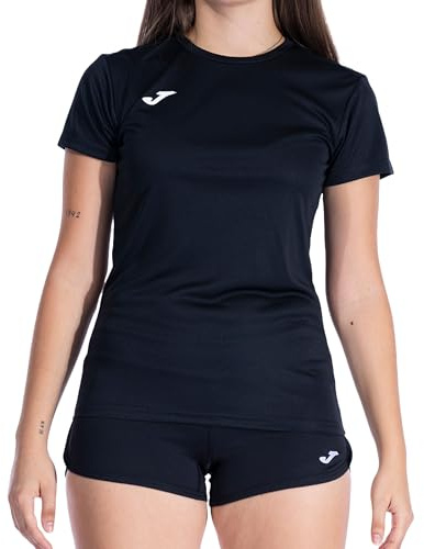 Joma Maglietta Sportiva Donna, 6XS - 3XL - Mantiene il Contatto con il Corpo Asciutto, Ideale per la Corsa o Gym - Combi