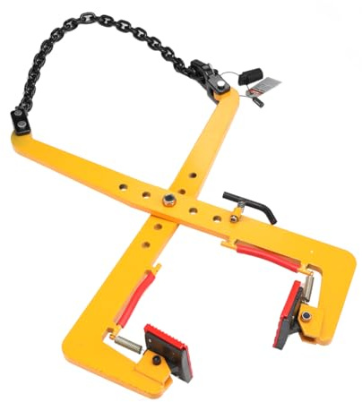 ECUTEE Pinza para Bordillos, Apertura 33-70 cm, Elevador de Piedra 500 kg, Alicates de Transporte, Abrazadera de Elevación, Soporte para Pavimentos