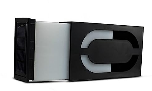 6 Solar-hausnummernleuchte Nummern Für Die Adresse Am Hausnummernschild Kleine Kehrschaufel Solar-türschild-digitalanzeigeleuchte Solar-türschildnummer Draussen Garten Licht