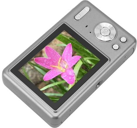 Appareil Photo Numérique de Poche pour la Photographie, Appareil Photo Point and Shoot HD 12 MP 1080p avec écran TFT 2,4 Pouces, Zoom 16X, Mise au Point Automatique, Caméras