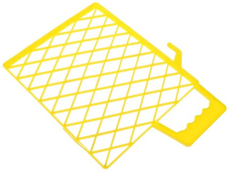 Housoutil Plastic Paint Tray Grid Mesh Pad 7-inch (200x170mm) Sturdy Plastic Mesh for Paint Roller Suitable for