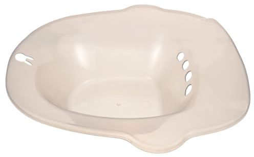 Gatuida Baño de Asiento Portátil para Inodoro con Diseño Ergonómico Material Resistente y Fácil Limpieza para Cuidado Postparto Hemorroides y Mujeres Embarazadas Compatible Mayoría de