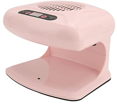 Qudinip Asciugatore per Unghie Ad Aria 300 W, Sensore a Infrarossi a Induzione Automatica, Aria Calda e Fredda, Ventola per Asciugare lo Smalto, Timer 999 Secondi, per Disidratatore (Spina europea