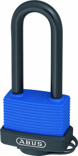ABUS Vorhängeschloss Aqua Safe 70IB/45HB63 gl.6401 - gleichschließend und hoher Bügel - wetterfest - Edelstahlbügel für extra Korrosionsschutz - Kunststoffummantelung - ABUS-Sicherheitslevel 5