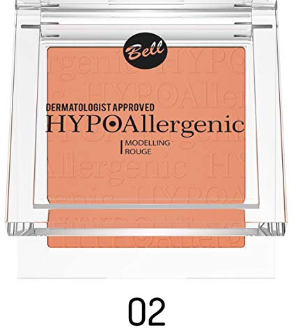 Bell HYPOAllergenic MODELLING ROUGE POWDER No. 02 Dermatologist Approved