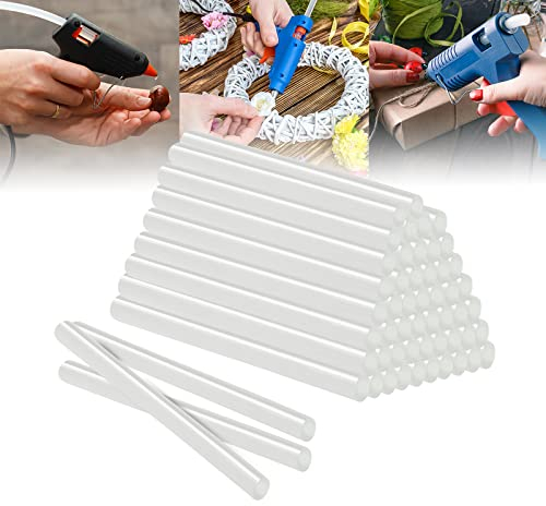 LZQ Heißklebesticks Heißkleber φ11x200mm Heißklebestifte Heißklebepistole Sticks Semi-transparent DIY Klebesticks, 300 Stück ca.6KG