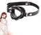 PIIKNUO Tappi Bocca,Bavaglio,Silicone Gag Estrema Apertura SM Pelle Bondage Fetish Slave Sex Toys,Deep Throat Ausilio per Bondage,Separatore Bocca