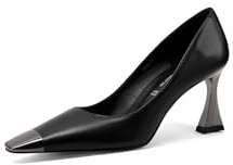 QUEEN HELENA Décolleté Eleganti Scarpe con Tacco Alto Donna K4058 (Nero, Sistema Taglie Calzature EU, Adulto, Donna, Numero, Media, 39)