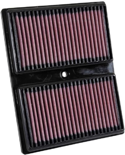 K&N Motorluftfilter: Erhöhen Sie Leistung und Beschleunigung, Ersatz-Autoluftfilter: Kompatibel 2015–2019 SEAT/SKODA/VOLKSWAGEN/AUDI (Ateca, Ibiza, Leon, Caddy, Sportsvan, T-Roc, Up, A1, Q2) 33– 3037
