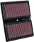 K&N Motorluftfilter: Erhöhen Sie Leistung und Beschleunigung, Ersatz-Autoluftfilter: Kompatibel 2015–2019 SEAT/SKODA/VOLKSWAGEN/AUDI (Ateca, Ibiza, Leon, Caddy, Sportsvan, T-Roc, Up, A1, Q2) 33– 3037