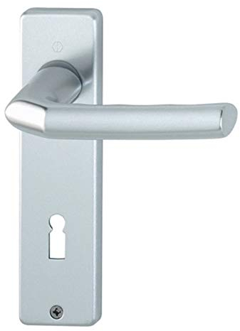 Hoppe Kurzschildgarnitur Birm.1117/202KP/AP Alu.F1 OB Drückergarnitur