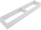 Blum AMBIA-LINE Küchenschubladeneinsätze Rahmen, Breite 100mm Länge 472mm Höhe 50mm, Seidenweiß, Schubladen Organizer aus Stahl, 1 Stück, Küchen Organizer