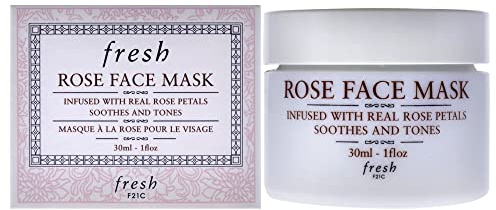 Fresh Rose Face Mask For Women 1 oz Mask