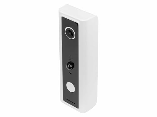 DIGITUS Smart dörrklockskamera i Full HD med PIR-rörelsesensor, batteridrift + röststyrning