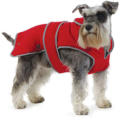 Ancol Muddy Paws All Weather Stormguard Coat . Poppy Red. Size XX-Large ( Length 70cm, up to 98cm girth)