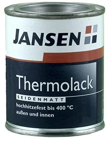 JANSEN Thermolack 125ml schwarz