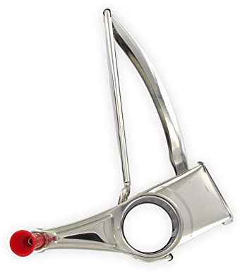 Fackelmann 27652 trita Formaggio, Acciaio, Grigio, 24 x 10 x 8 cm