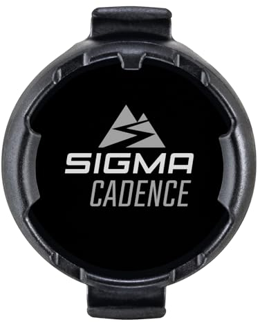 SIGMA Duo magnetless Cadence Sensor | Sensor zur Messung der Trittfrequenz ohne Magnet | ANT+ und BLE Support | Fahrradzubehör
