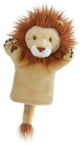 alles-meine.de GmbH Handpuppe Löwe - Wildtier Afrika/Tier Zootier Zoo Löwin Savanne Handspielpuppe - Fingerpuppen/Kaspertheater - Kasperle - Märchen erzählen
