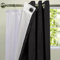 Nopton Textile Blackout Lining for Eyelet Curtains 3 Pass Thermal Insulated Includes Curtain Hooks (46 x 72 (Inc 16 Hooks))