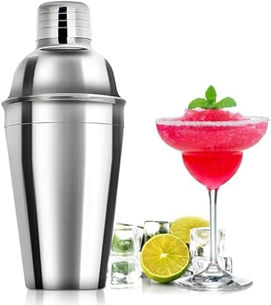 Virsus Shaker per cocktail in Acciaio Inox IN003, capacità 500 ml, Accessorio da Barman, Miscelatore Bevande, per Aperitivi, Mojito, Martini, Long Drink, Idea Regalo