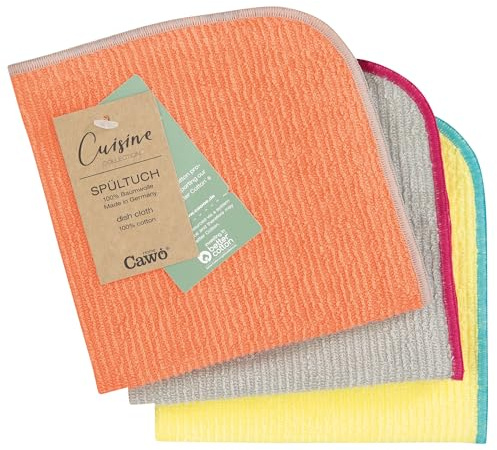 Cawö Spültücher Trio 550 Mandarine/Lemon - 35