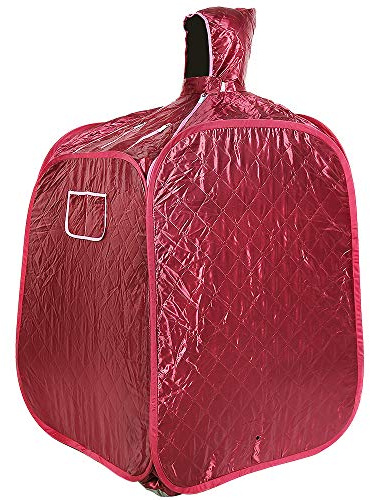 Sauna - Sauna de vapor, plegable, camarote portátil, para casa, sauna, infrarrojo, spa o sauna con controlador de temperatura remota, 80 x 80 x 100 cm