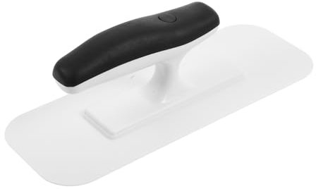 IWOWHERO Cazzuola Di Finitura in Plastica, Cazzuola Lucidante Leggera Con Estremità Arrotondata Per Intonacatura Di Pareti E Soffitti, Uso Professionale E Fai Da Te