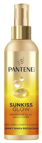 Pantene Pro-V Sunkiss Glow Spray Capelli Protezione Solare 200ml, Aiuta a Proteggere da Raggi UVA, UVB, Sale e Cloro, Spray Nutriente e Districante Leggero per Capelli Forti e Lucenti