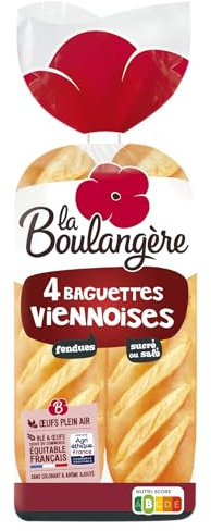 Baguettes Viennoises 340 g LA BOULANGERE