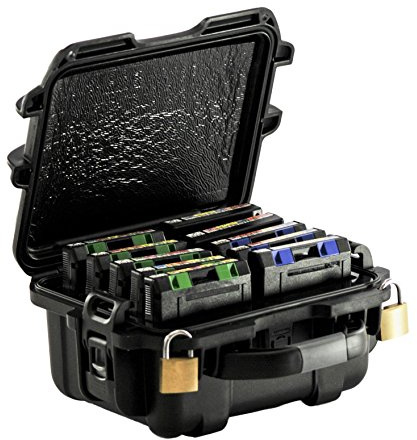 TeraTurtle LTO Premium Protective Case - 10 Capacity (with Jewel case)