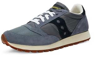 Saucony Jazz Original Vintage, Zapatillas de Atletismo Hombre, Gris (Gry/Blk), 39 EU
