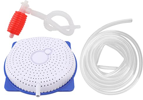 Haofy Pool Cover Drainer, Portable Automatic Water Siphon Pump for Swimming Pool Accessories