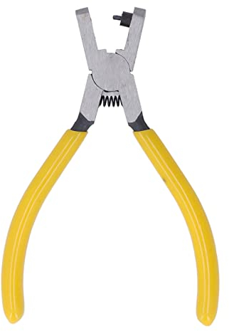 Lochzange 2mm Rund Einzelloch Lochstanzer Basteln Stanzzange Papierlocher Metall Heavy Duty Locher für Uhren Gürtel, Karten, Dünner Leder, Leinwand