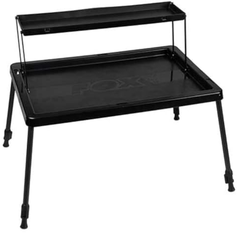 Fox 2 Tier Bivvy Table - Angeltisch zum Karpfenangeln, Tisch zum Angeln, Beistelltisch für Angler, Ablage