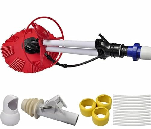 Aspirador automático de suelo para piscina y jacuzzi – Limpieza eficiente, silenciosa y duradera – Ideal para piscinas privadas y zonas de spa