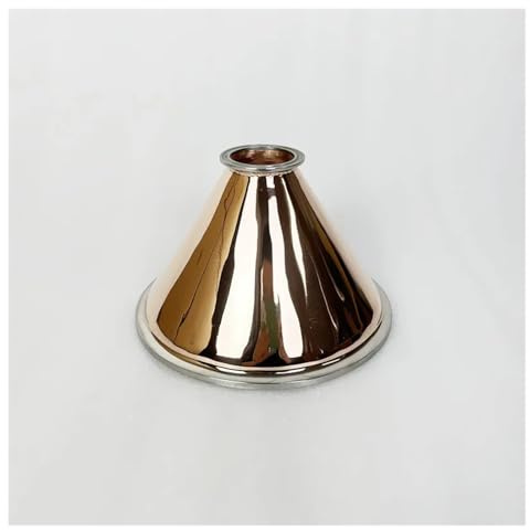ESDUAIOP Réducteur de cuve en cuivre à bride de 2 (64 mm x 8) (217 mm) for brassage maison, hauteur 130 mm