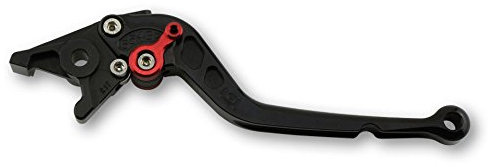 LSL Bremshebel Classic R50, schwarz/rot, lang (Black)