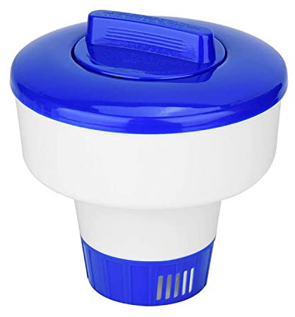 TOPINCN Swimming Pool Floating Chemical Chlorine Dispenser Spa Tablet Bromine Holder Massage Bathtub, Hot Tubs