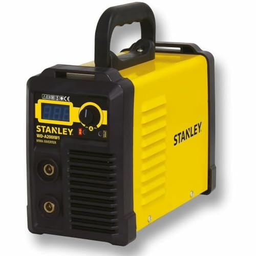 Stanley 460960 First 160 Kit Poste à Souder MMA Electrodes Inverter 160A Max avec cagoule LCD