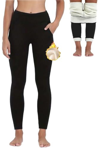 Merlvida Leggins Termicos Mujer Invierno Forro Polar Grueso Mallas Termicas Deporte Push Up Pantalones Termicos Cintura Alta Leggings Mujer Calientes Elásticos Mayas Ropa Termica Yoga Correr Fitness