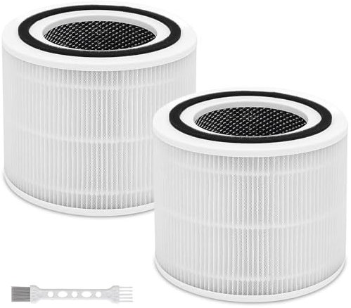 Core 300 Replacement Filter Compatible with LEVOIT Core 300 and Core 300S Air Purifier, 3-in-1 Filtration System H13 True HEPA and Activated Carbon Removes up to 99.98% of Air Pollutants, Core300-RF
