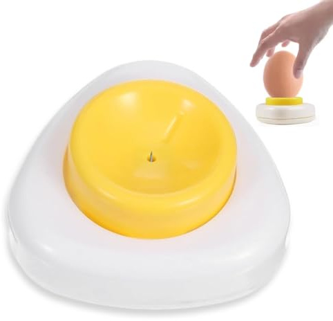 SGERUFZ 1 Eierpiekser Eierstecher Eieröffner Leicht zu Reinigen und Wiederverwendbar für Küchenutensilien Bar Cooking Egg (Schwarz)