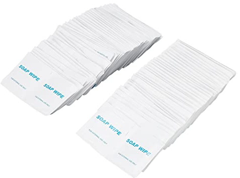 Ujjdwiurgh 200PCSWet Tissue Soap Wipe Cleaning Disposable Portable Outdoor Travel Wash Hands Wipes Travel Sheet for External Use