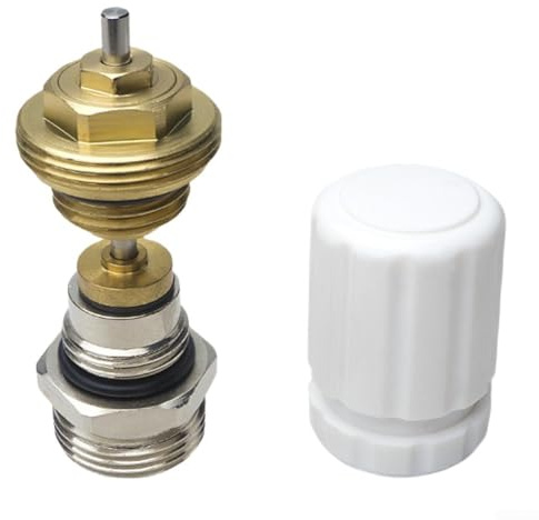 Noyau de valve de chauffage au sol, noyau de valve à ressort automatique de rechange pour chauffage au sol, séparateur d'eau, collecteur compatible (G1/2 x G3/4)
